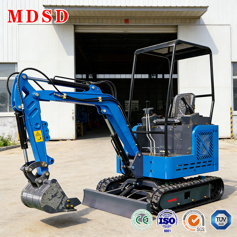 Heavy Equipment Excavator - 2026 Hot Sale 1.2 Ton Mini