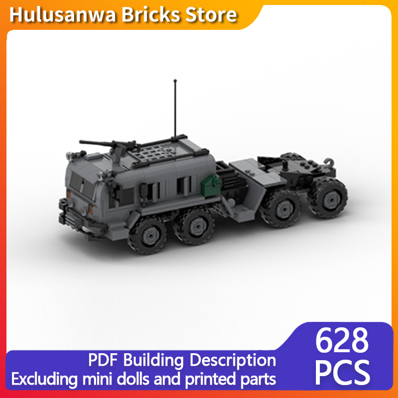 Heavy Equipment Battery - Military Heavy Truck Model MOC Building