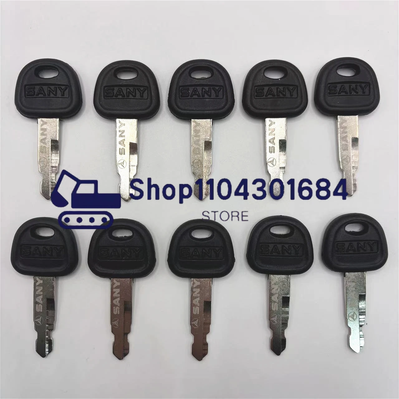 Heavy Equipment Excavator - 2/5/10 Pcs Ignition Key For Sany