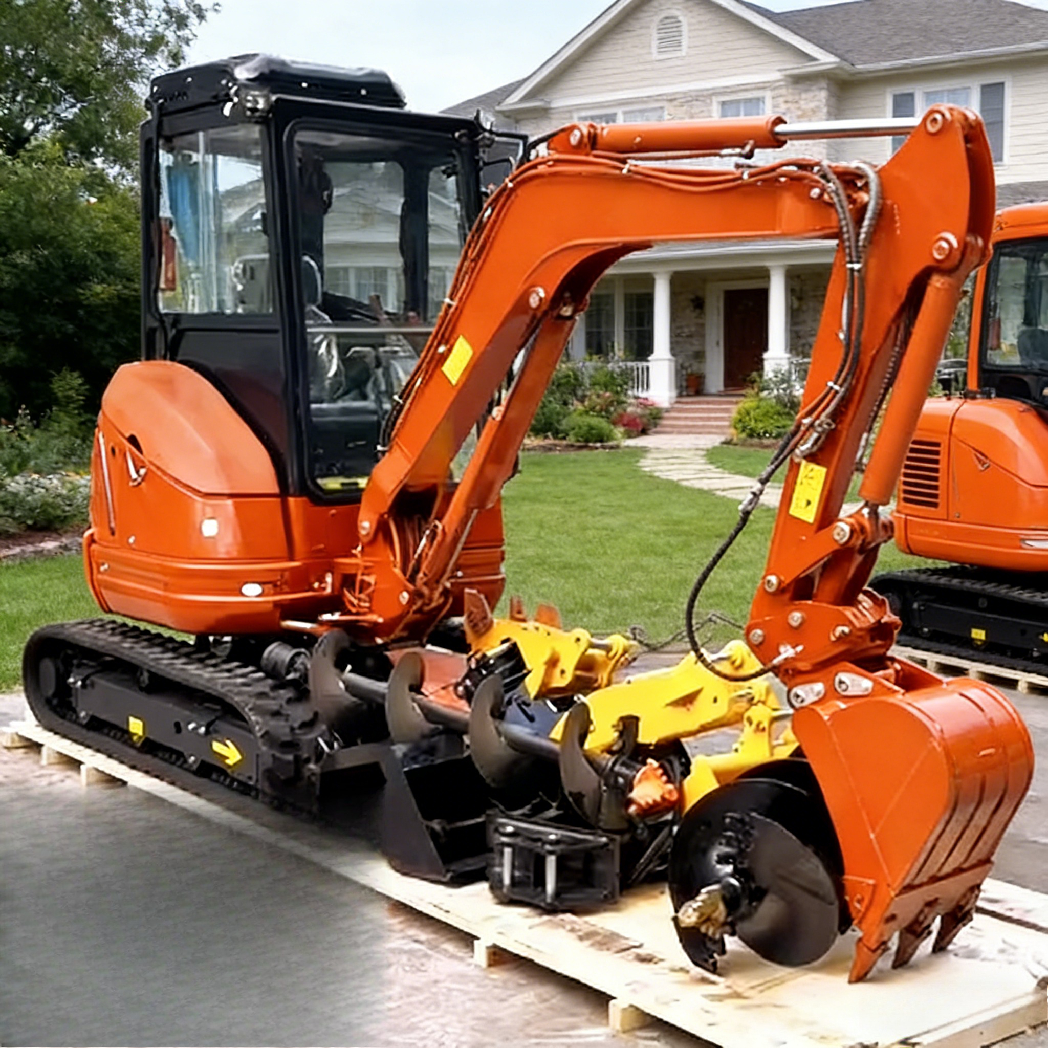 Heavy Equipment Excavator - EPA/CE 3.5 Ton Mini Excavator Mini