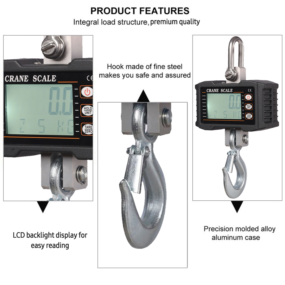1000kg Digital Hanging Scale P - Heavy Equipment Battery 리뷰 및 가격