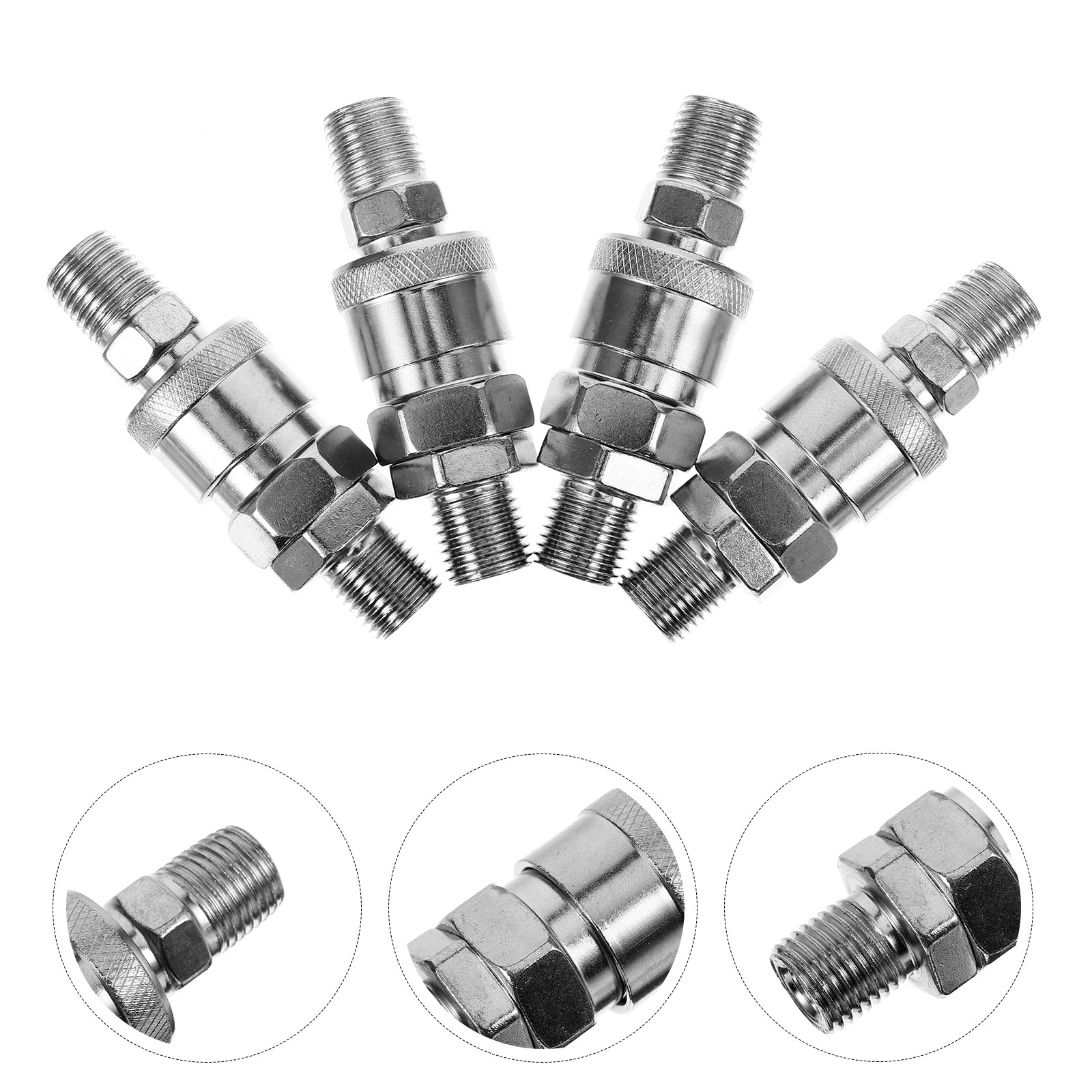 4Pcs C Type Quick Coupling Air - Heavy Equipment Quick Couplers 리뷰 및 가격
