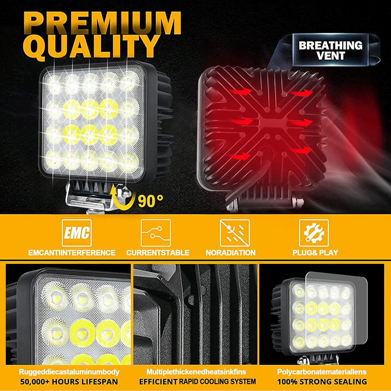 1PC 60W Vehicle Work Light Spo - Heavy Equipment Work 리뷰 및 가격