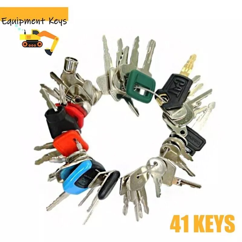 41PCS Heavy Equipment Keys Set - Heavy Equipment Bobcat 리뷰 및 가격