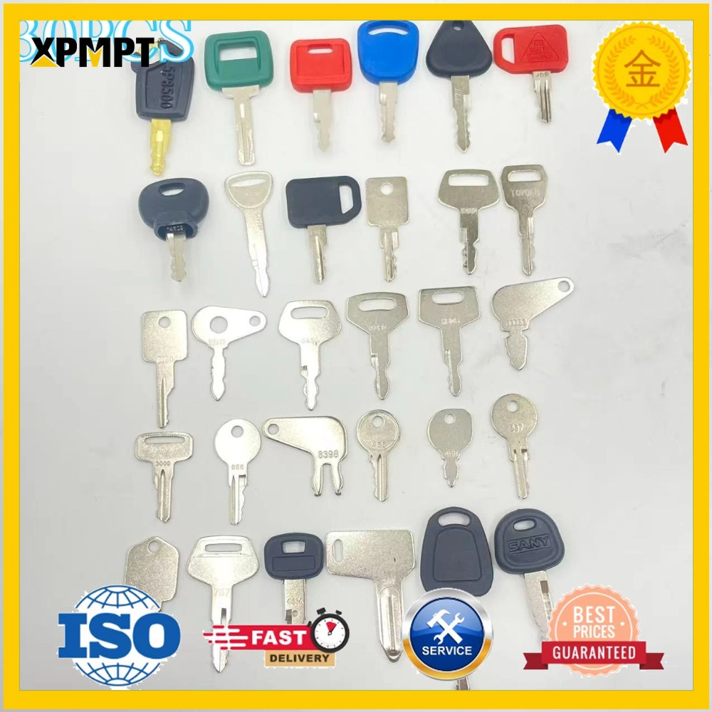 30PCS Heavy Equipment Keys Set - Heavy Equipment Keys 리뷰 및 가격