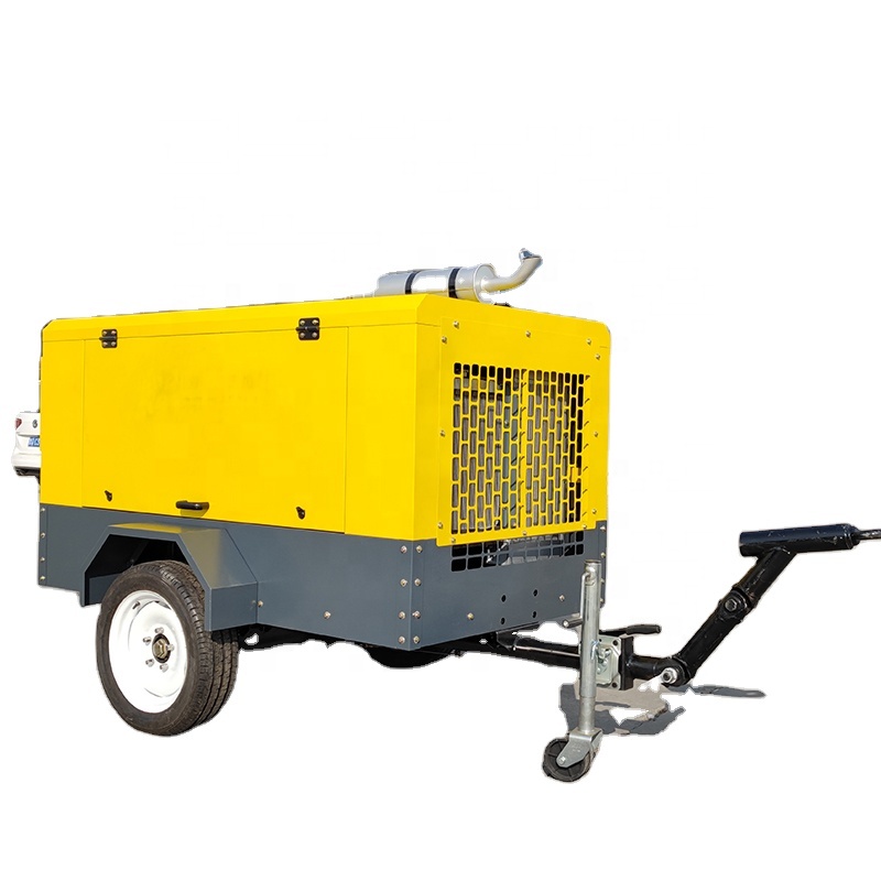 Portable Screw Air Compressor  - Heavy Equipment In Mining 리뷰 및 가격