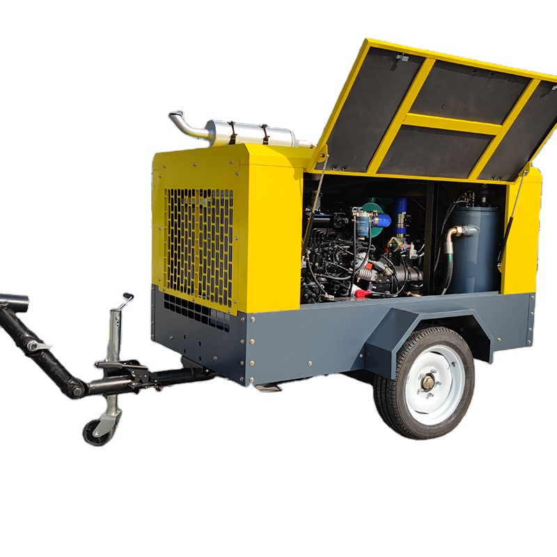 Portable Screw Air Compressor  - Heavy Equipment In Mining 리뷰 및 가격