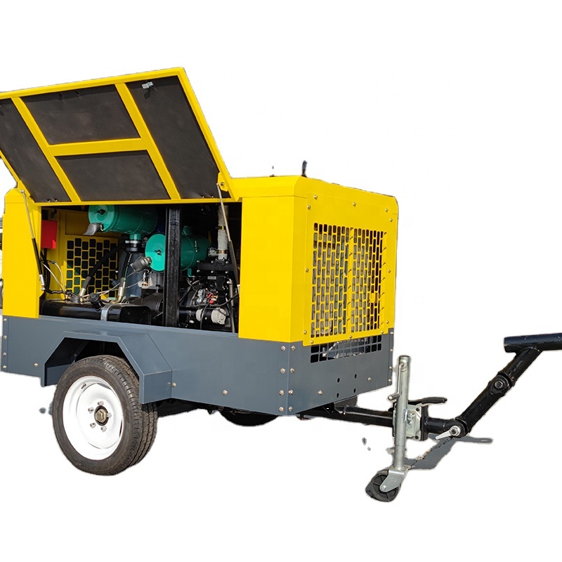 Portable Screw Air Compressor  - Heavy Equipment In Mining 리뷰 및 가격