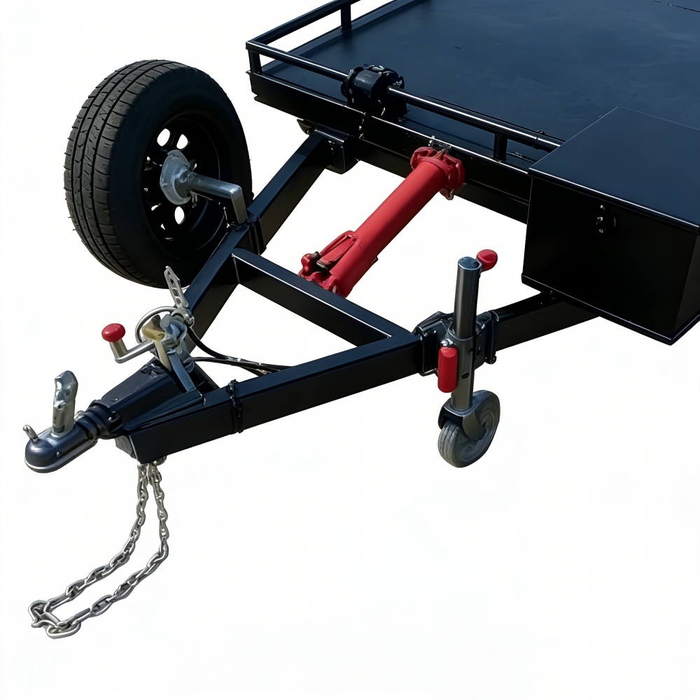 Heavy-Duty Double Axle Steel C - Heavy Equipment Haulers 리뷰 및 가격