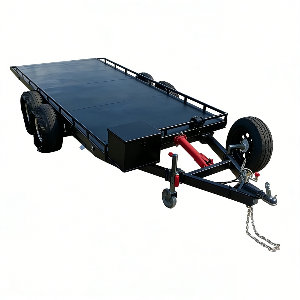 Heavy-Duty Double Axle Steel C - Heavy Equipment Haulers 리뷰 및 가격