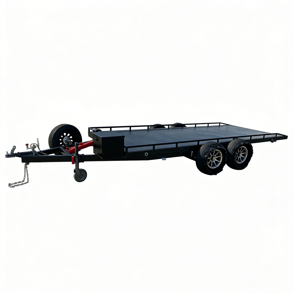Heavy-Duty Double Axle Steel C - Heavy Equipment Haulers 리뷰 및 가격